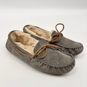 UGG Gray Moccasin Slippers | women’s